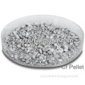 High purity chromium pellet 99.95% for melting